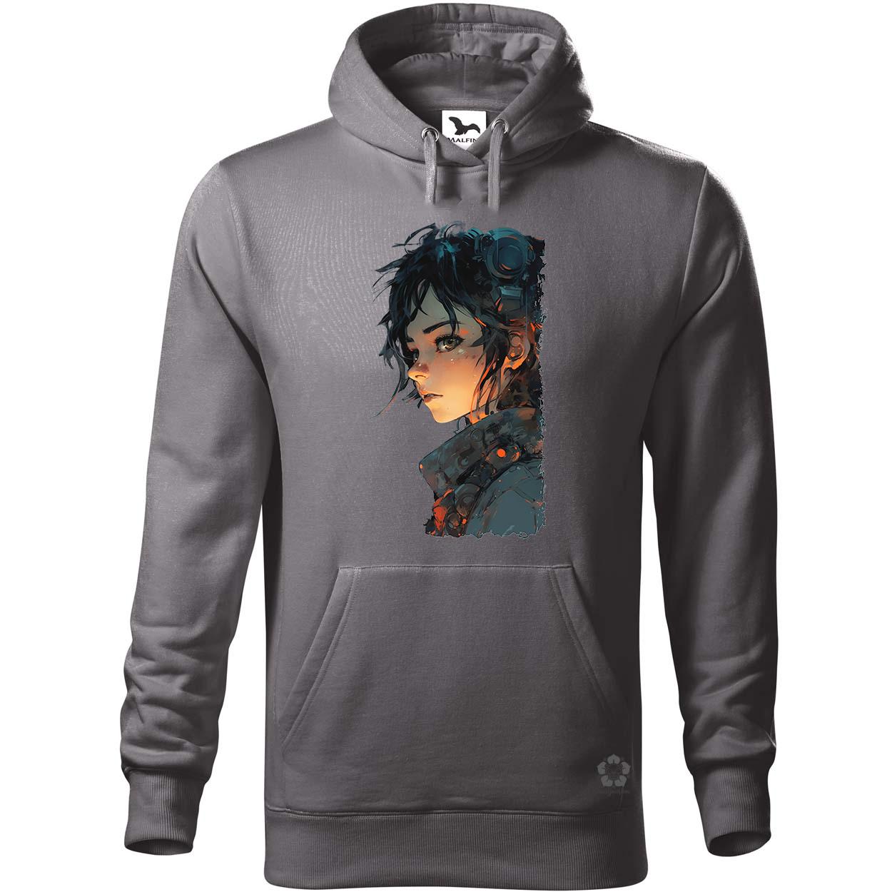 Anime cyberpunk lány egyedi  pulóver 