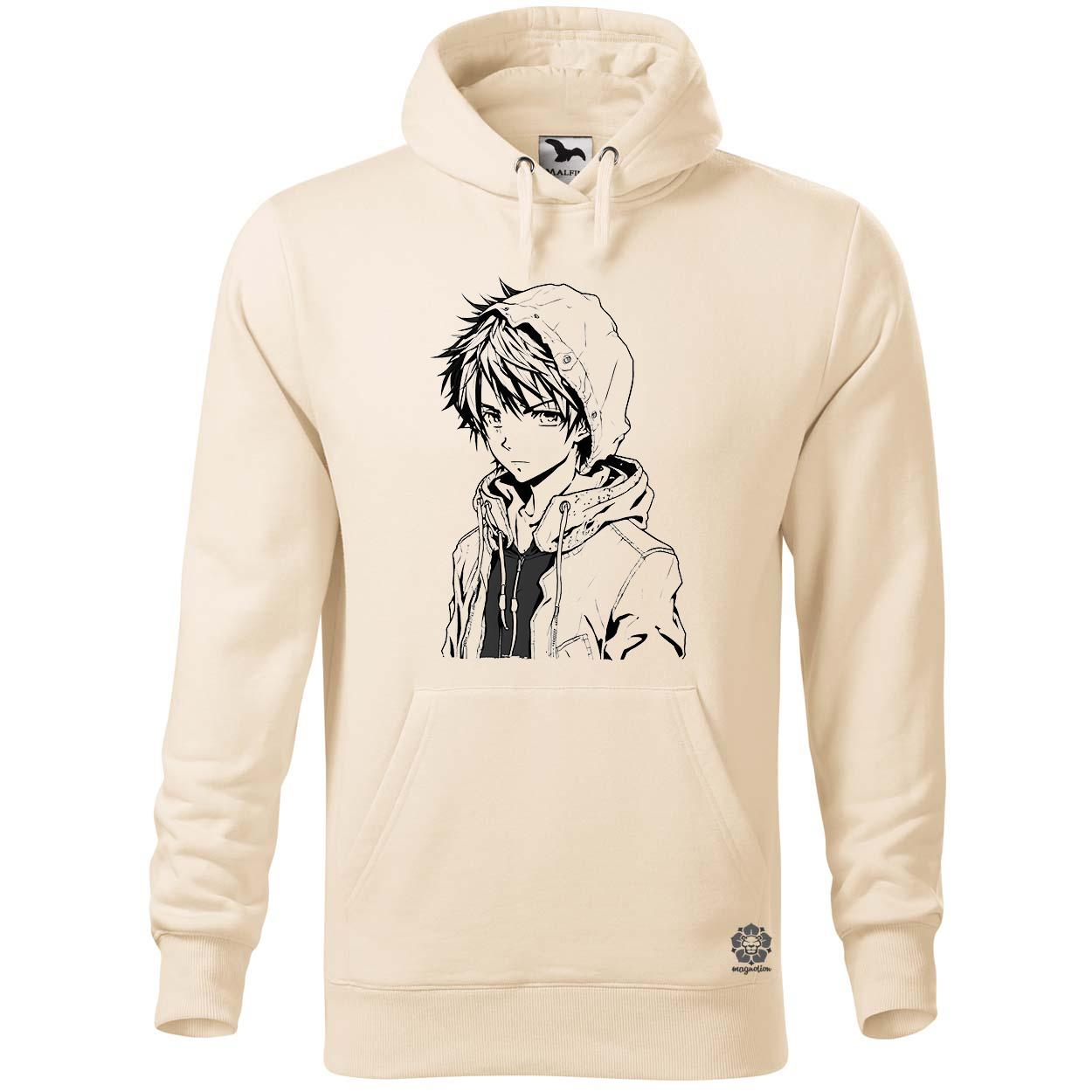 Anime fiú vonalrajz v1 egyedi  pulóver 
