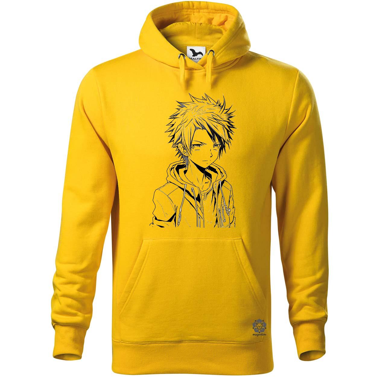 Anime fiú vonalrajz v2 egyedi  pulóver 