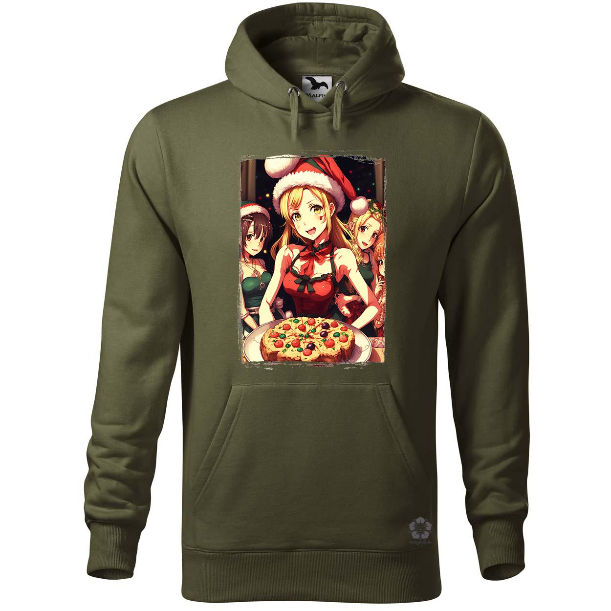 Anime lány buli egyedi  pulóver 