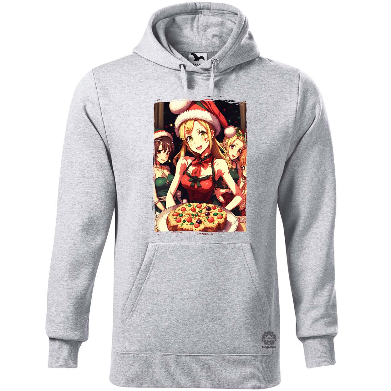 Anime lány buli egyedi  pulóver 