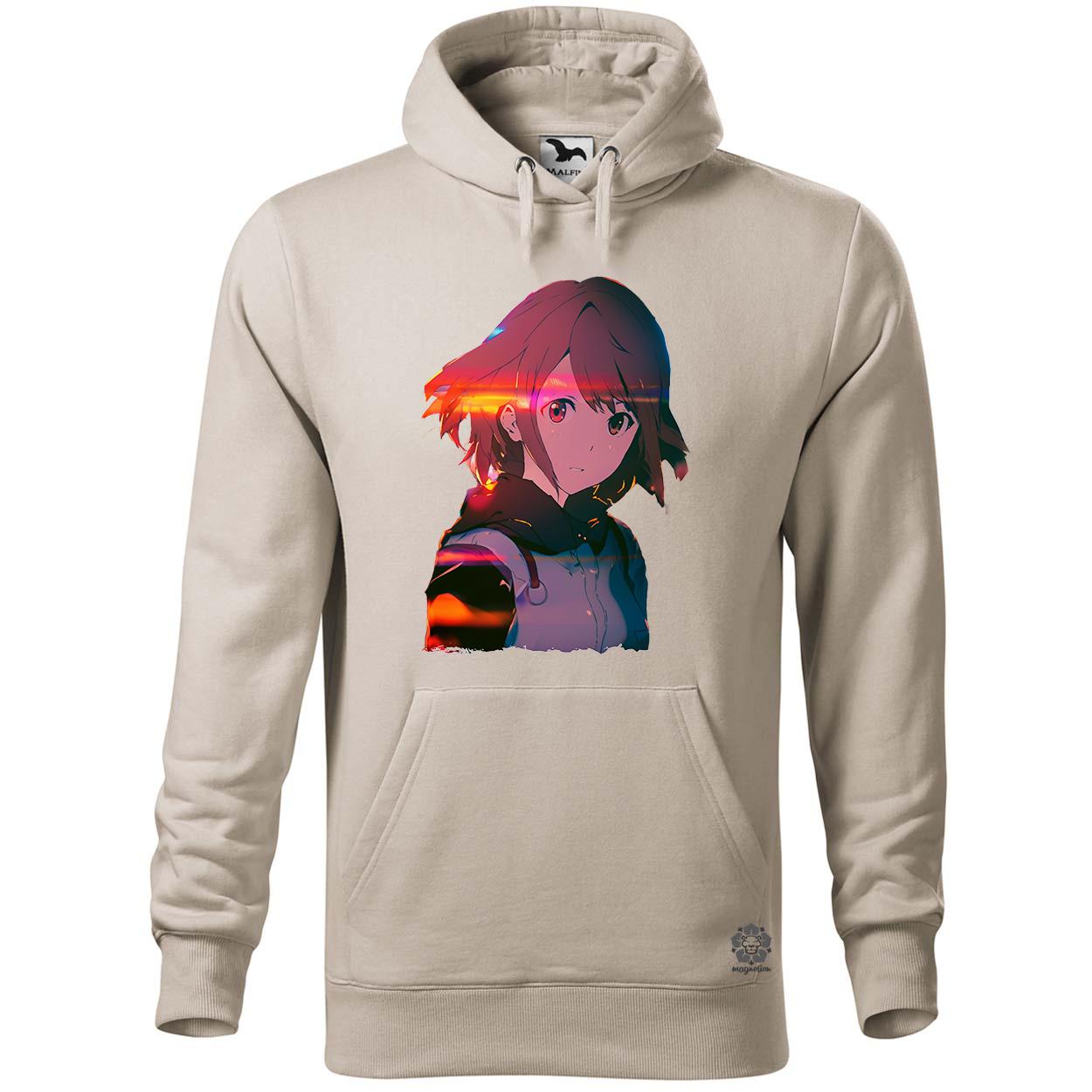 Anime lány nézelődik v2 egyedi  pulóver 