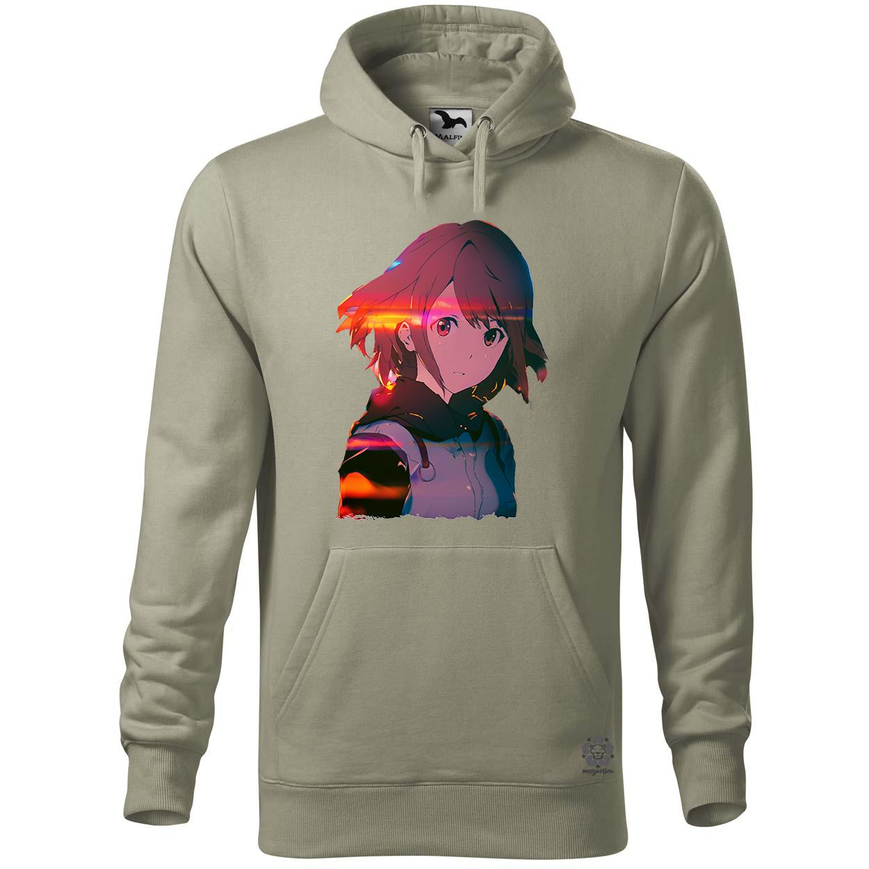 Anime lány nézelődik v2 egyedi  pulóver 
