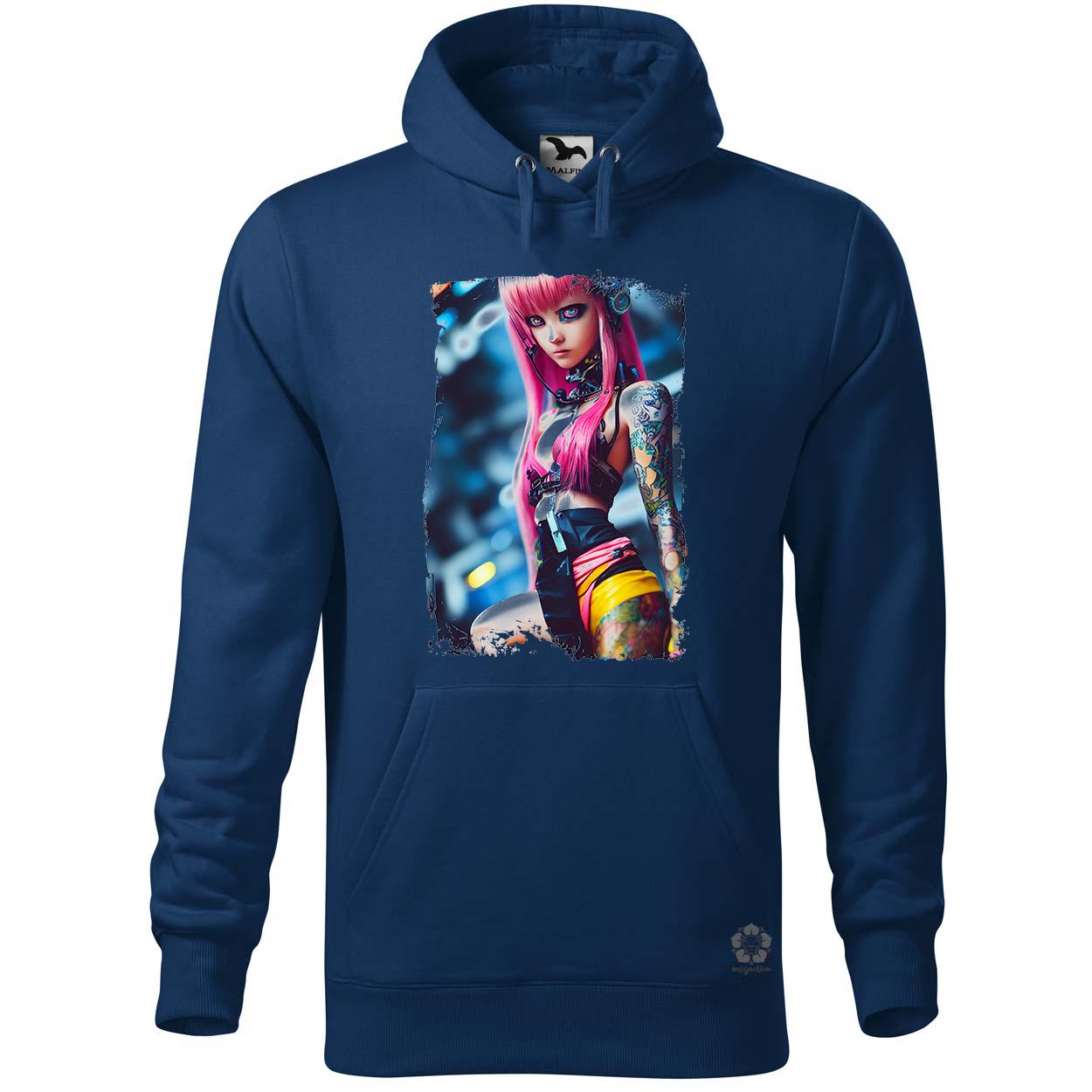 Anime tetovált lány egyedi  pulóver 
