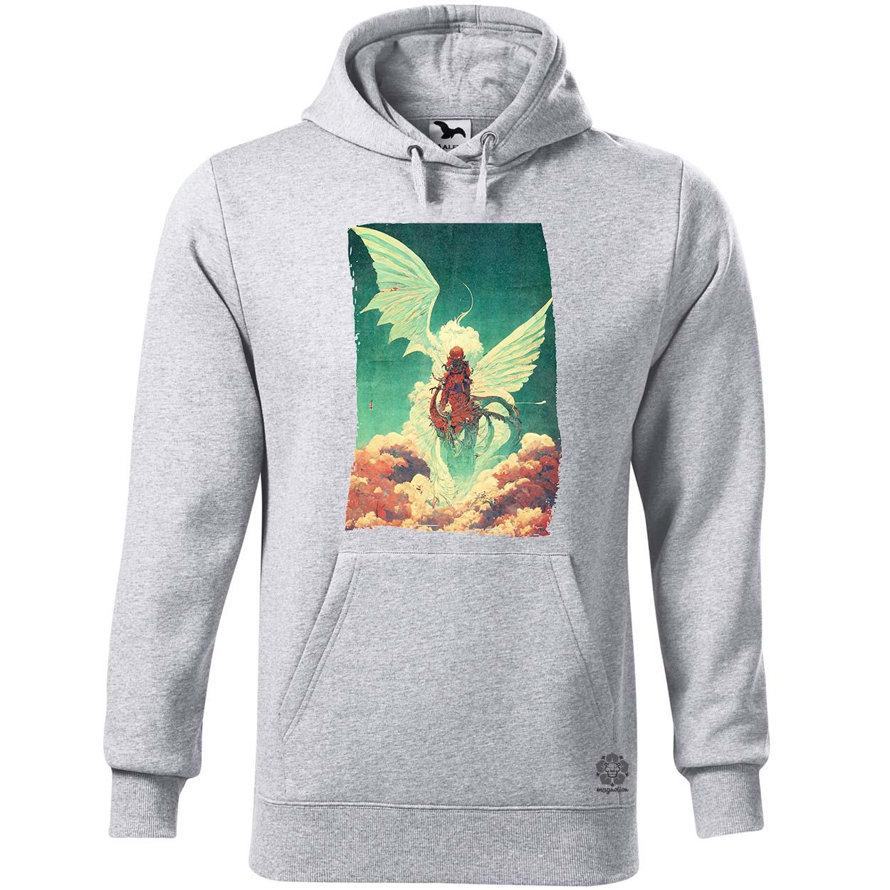 Anime sárkány angyal v2 egyedi  pulóver 