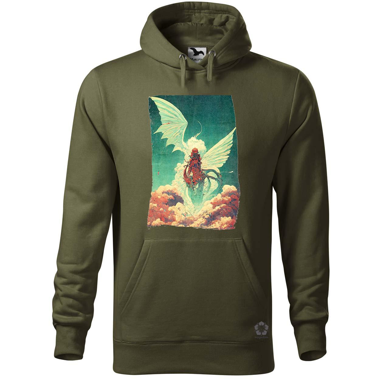Anime sárkány angyal v2 egyedi  pulóver 