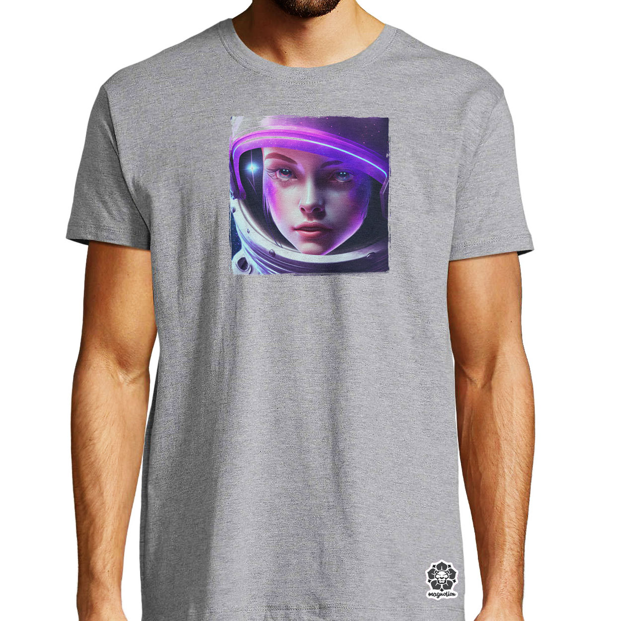 Anime űrlány v1 egyedi póló 