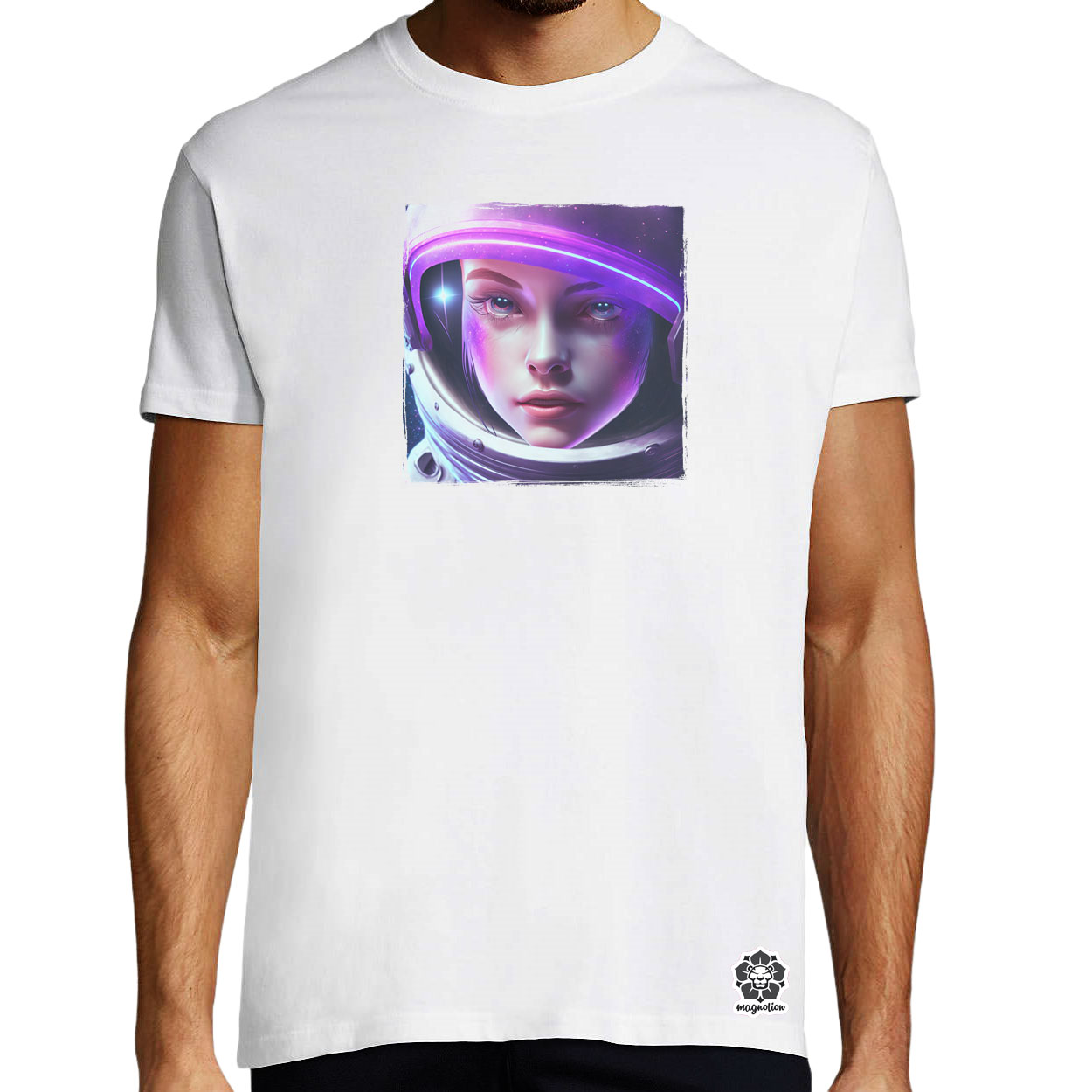 Anime űrlány v1 egyedi póló 
