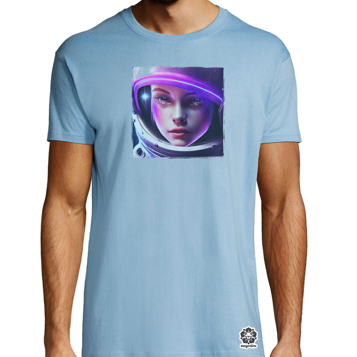 Anime űrlány v1 egyedi póló 