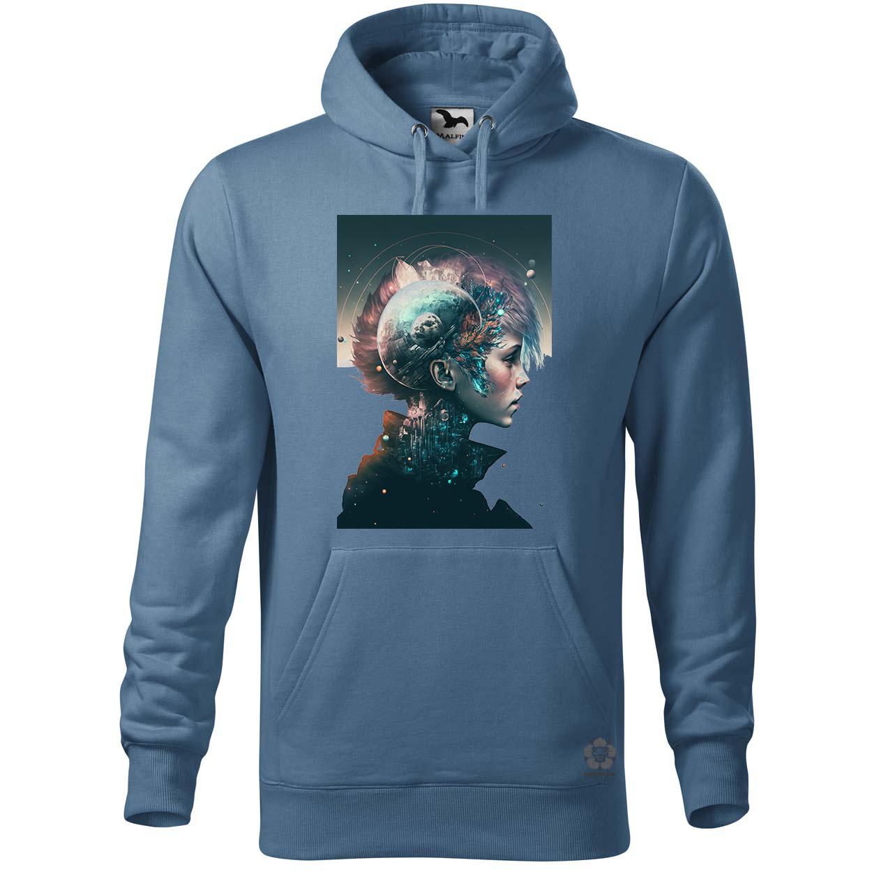 Kitárul az elme v2 egyedi  pulóver 
