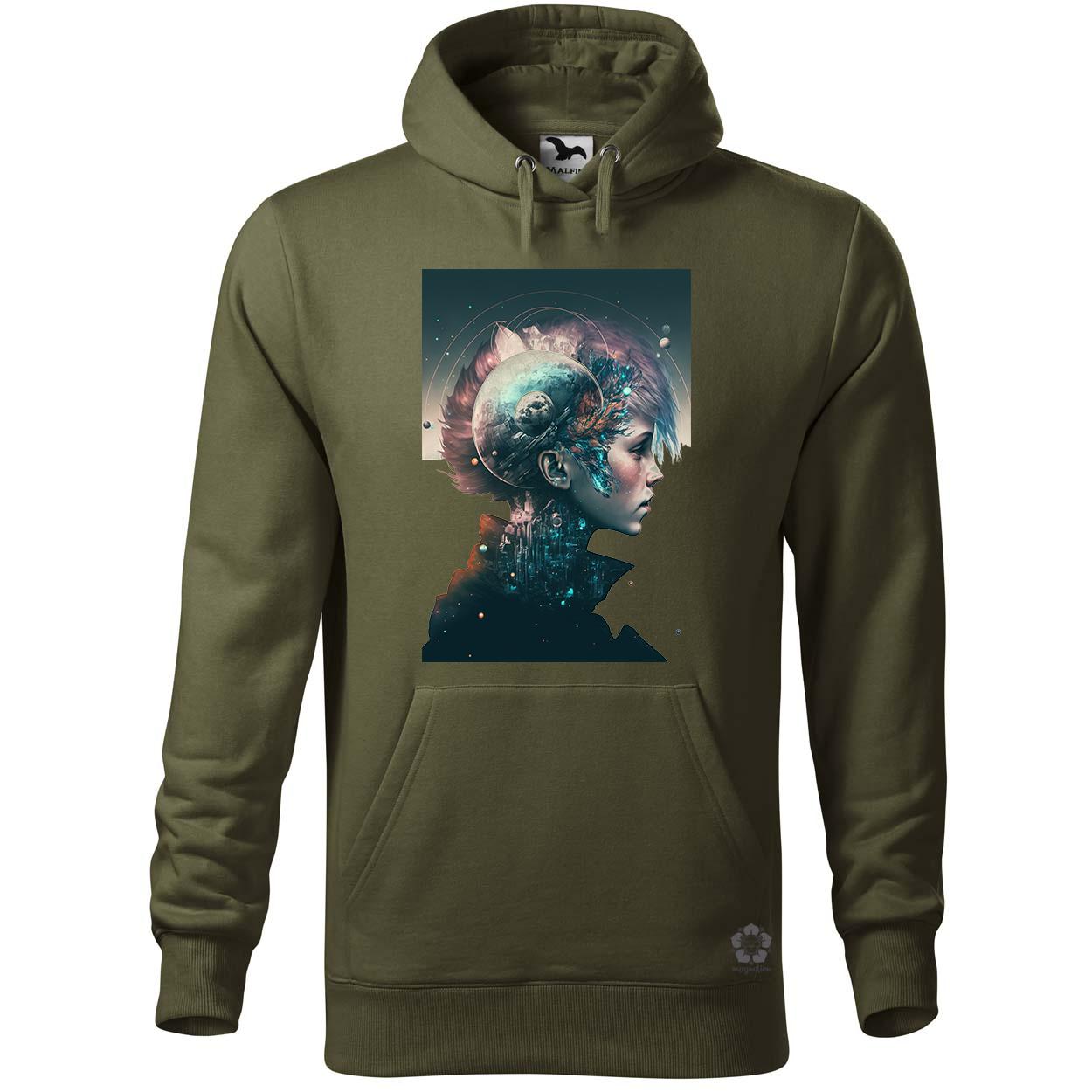 Kitárul az elme v2 egyedi  pulóver 