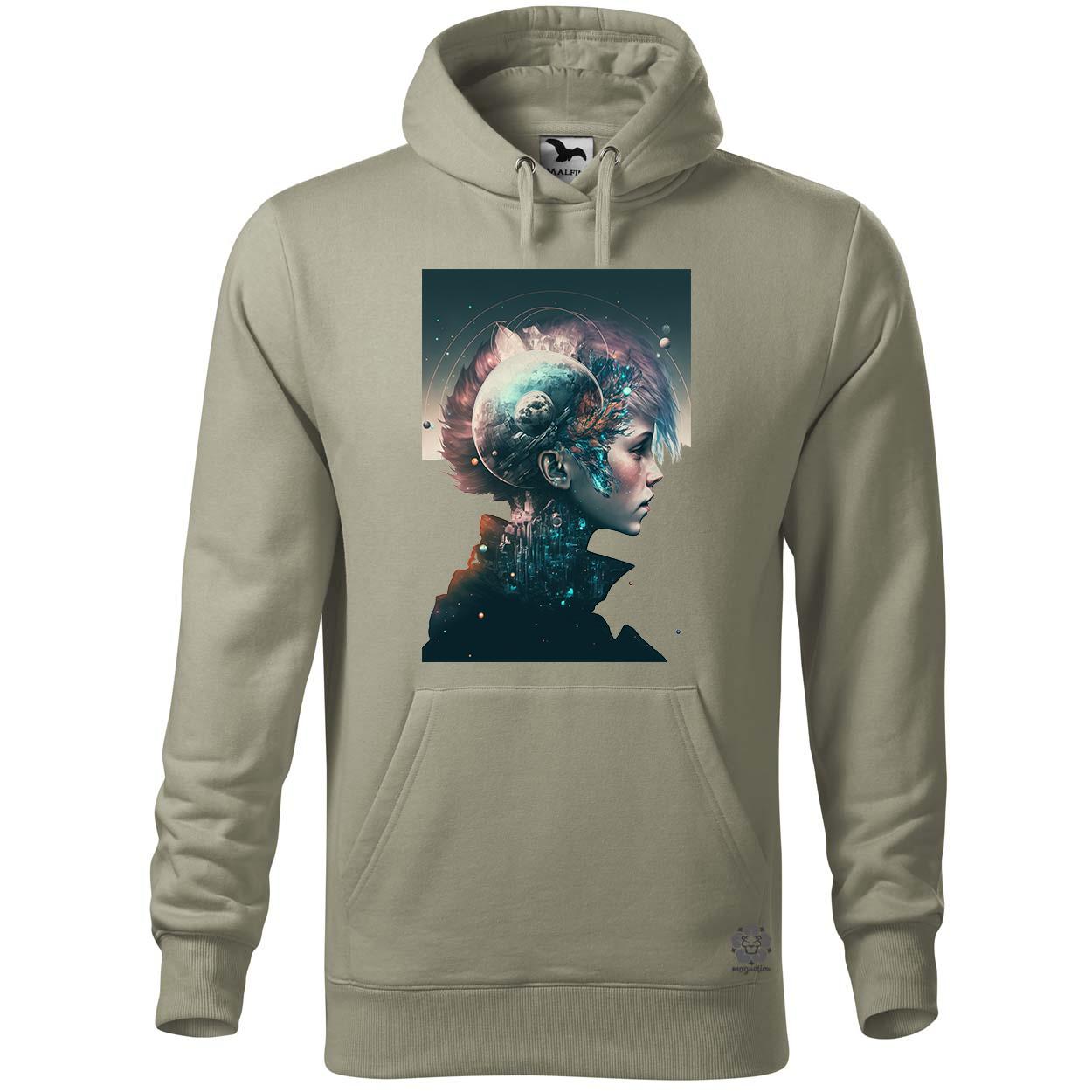 Kitárul az elme v2 egyedi  pulóver 