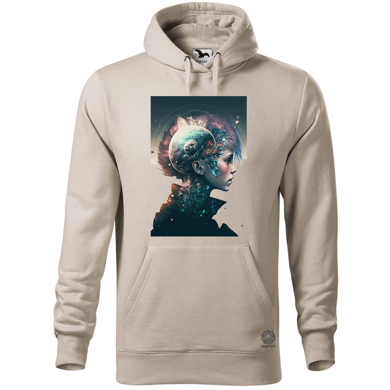 Kitárul az elme v2 egyedi  pulóver 