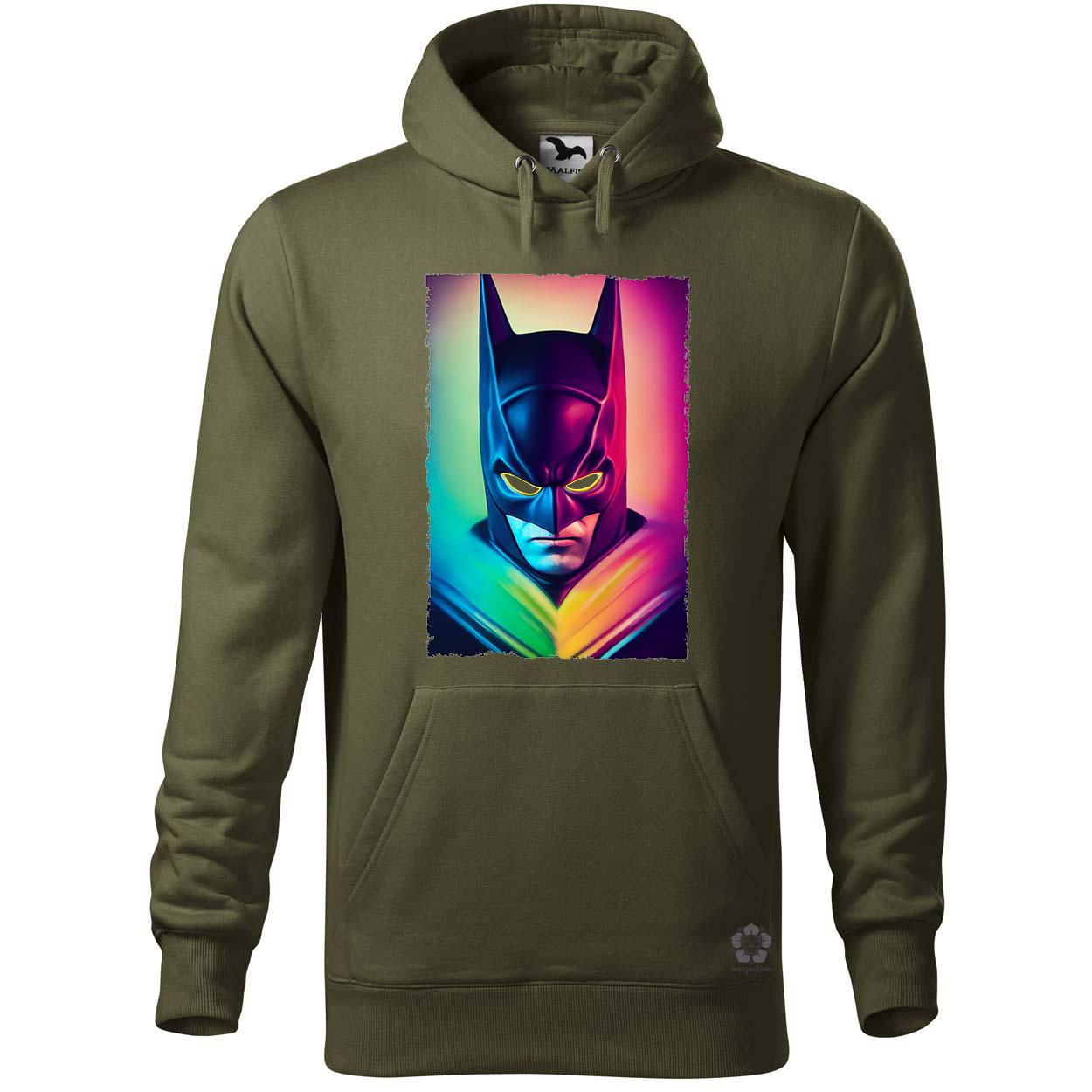 Batman színes folyékony bevonattal v2 egyedi  pulóver 