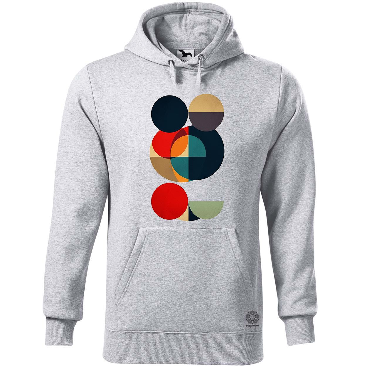 Bauhaus vintage kör absztrakció v2 egyedi  pulóver 