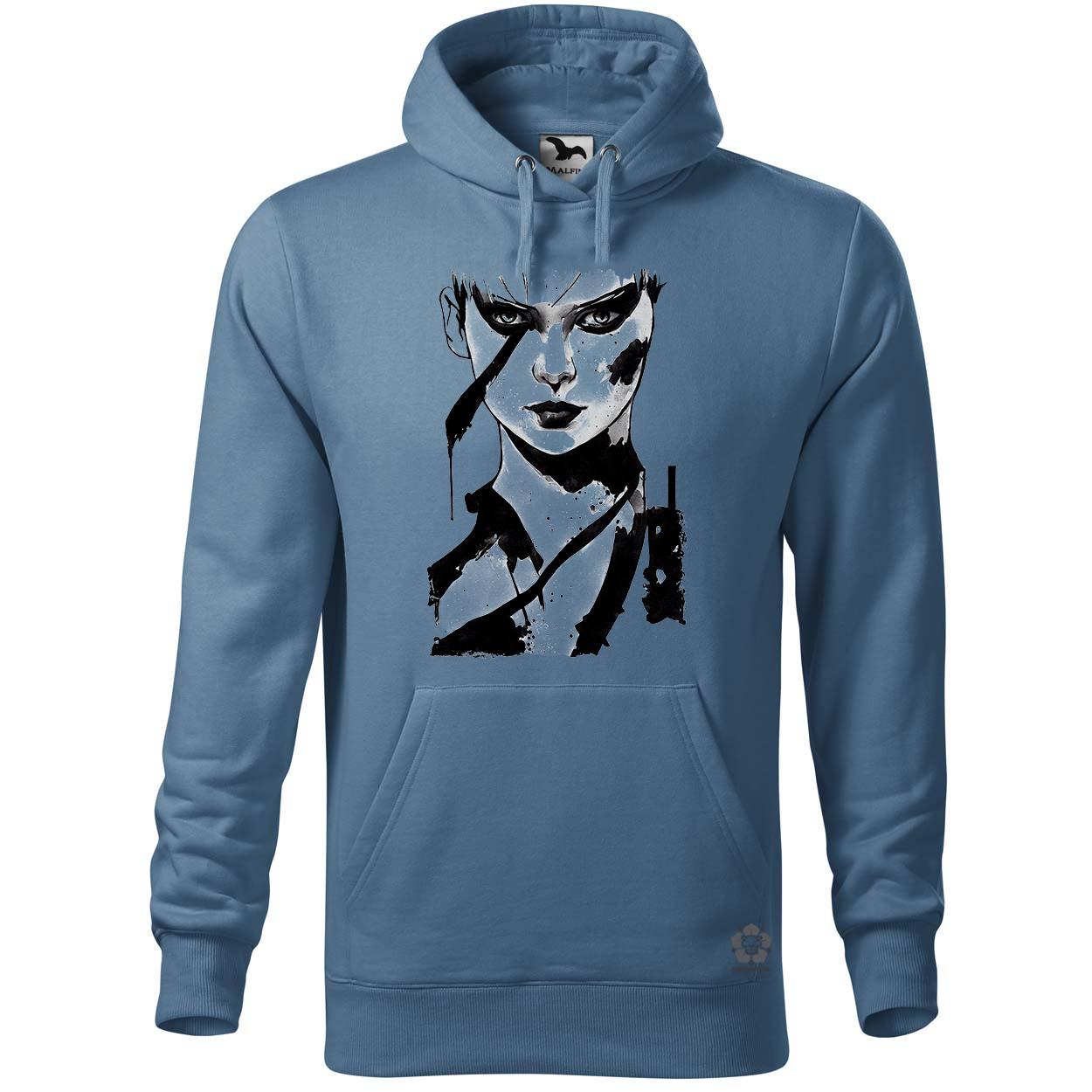 Fekete-fehér Leeloo v1 egyedi  pulóver 