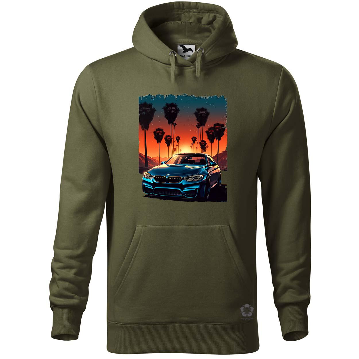 BMW F80 218 pálmák alatt v1 egyedi  pulóver 