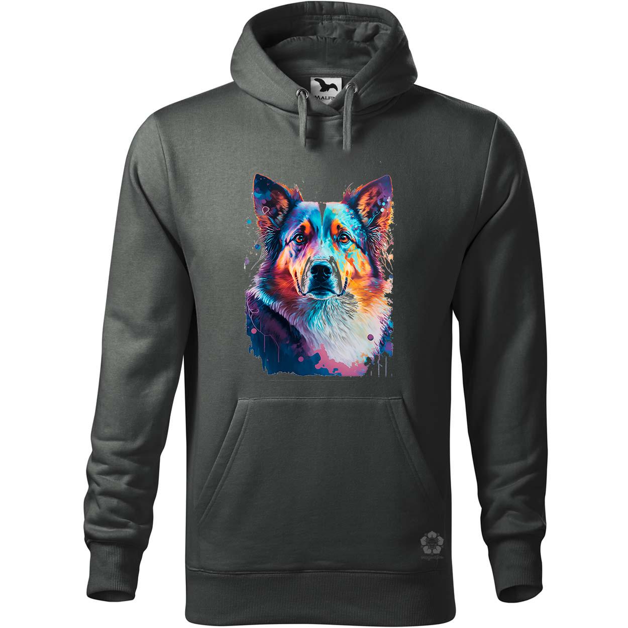 Border collie rajz v1 egyedi  pulóver 