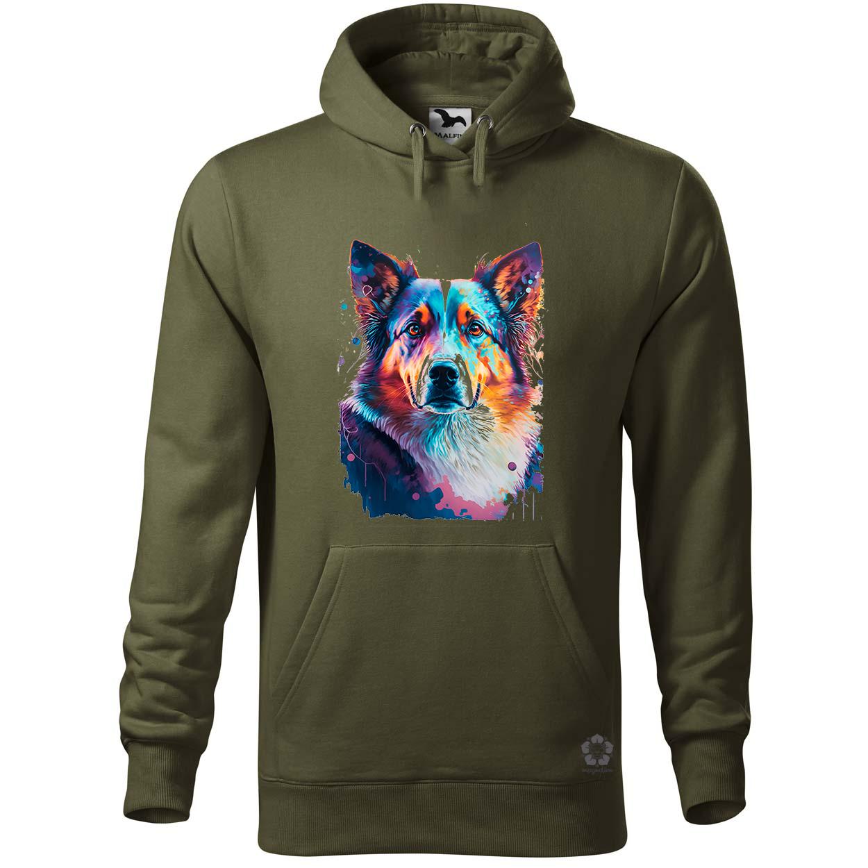 Border collie rajz v1 egyedi  pulóver 