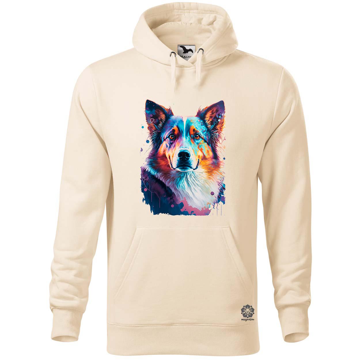 Border collie rajz v1 egyedi  pulóver 