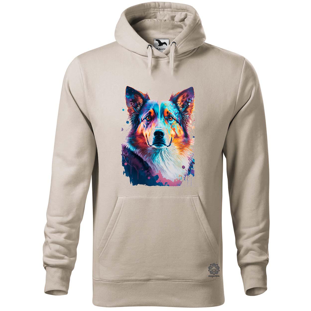 Border collie rajz v1 egyedi  pulóver 