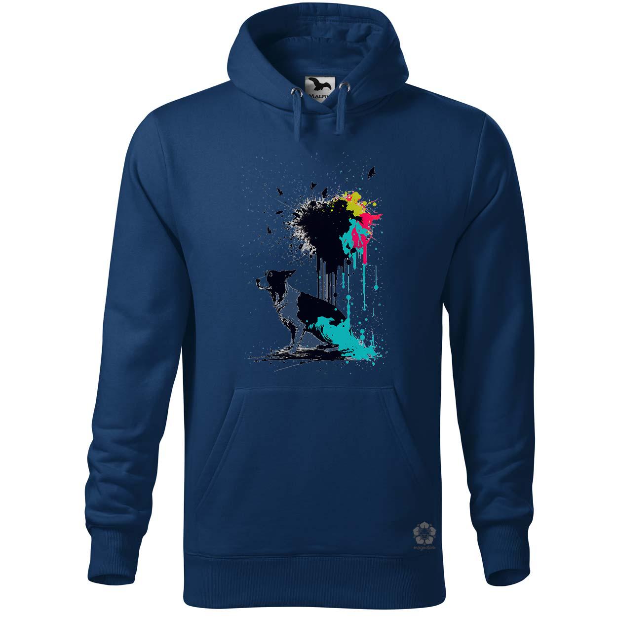 Border collie rajz v4 egyedi  pulóver 