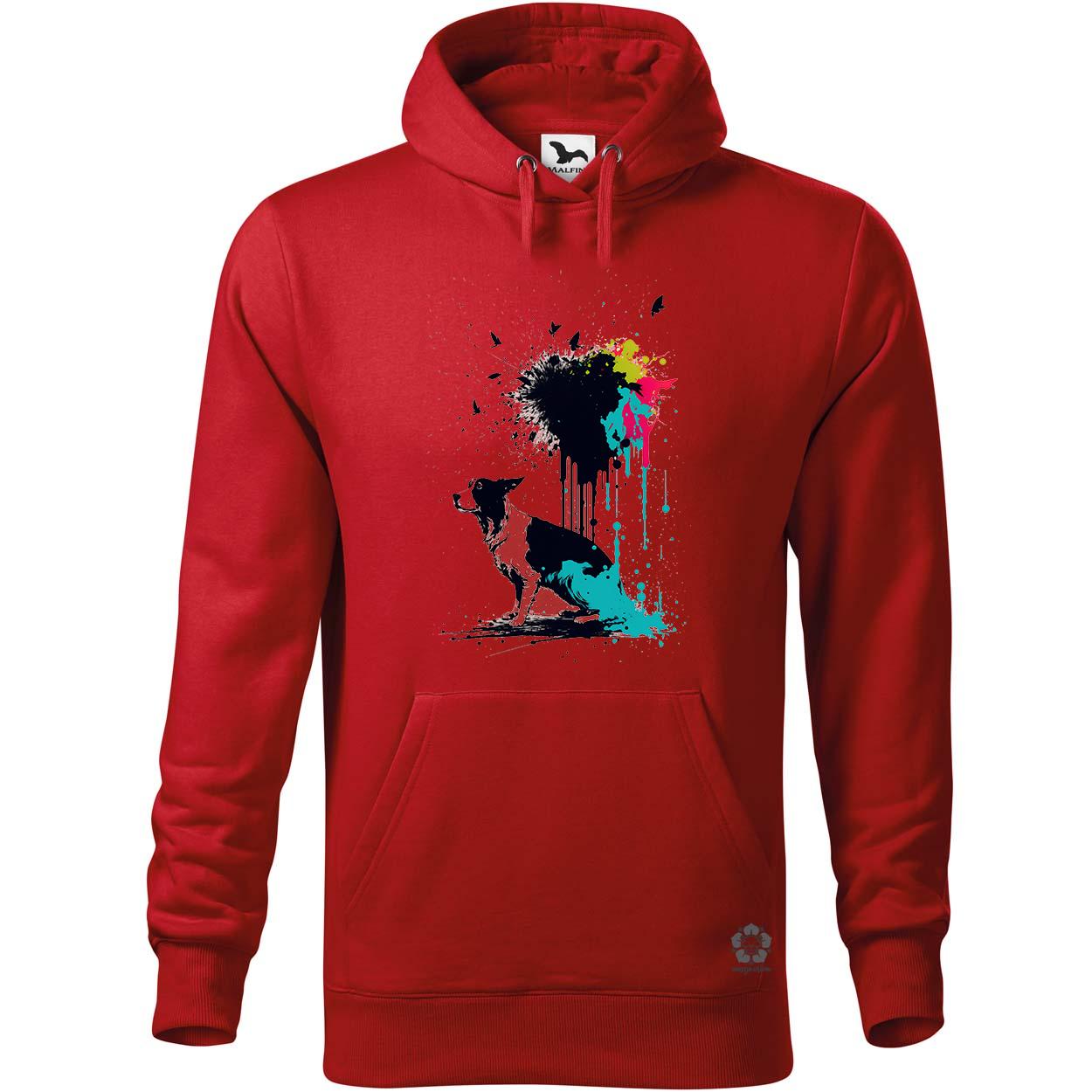 Border collie rajz v4 egyedi  pulóver 