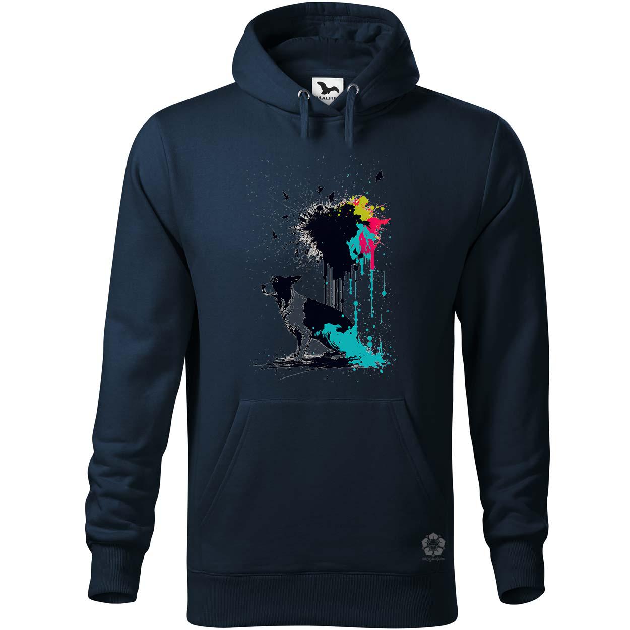 Border collie rajz v4 egyedi  pulóver 