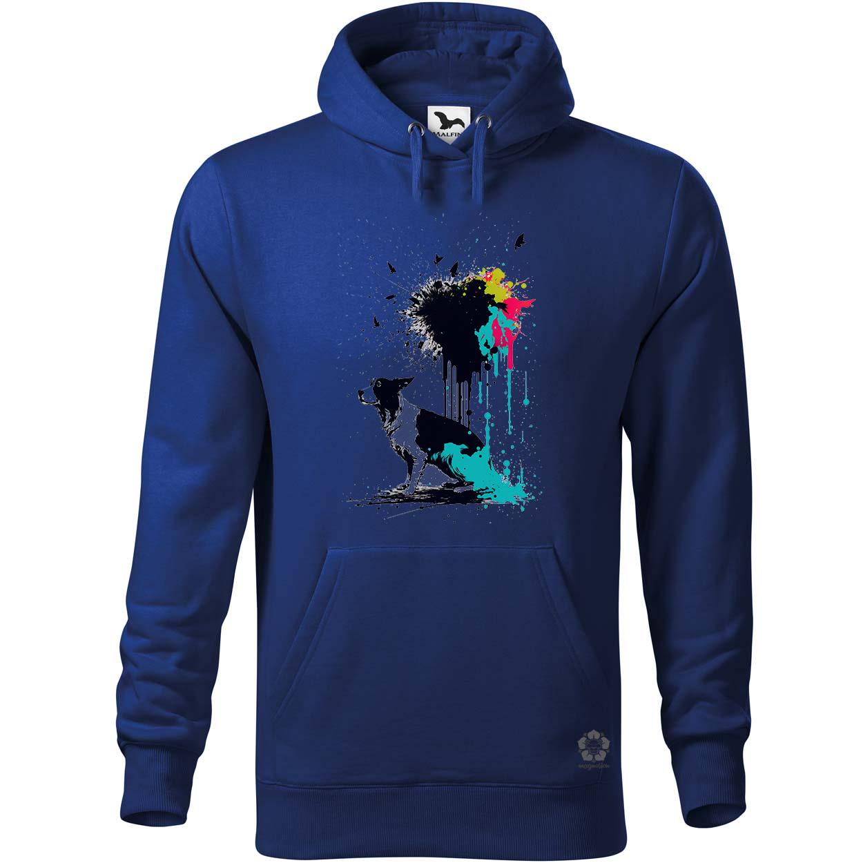 Border collie rajz v4 egyedi  pulóver 