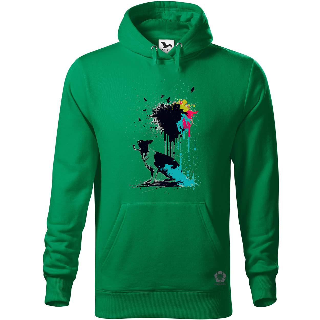 Border collie rajz v4 egyedi  pulóver 