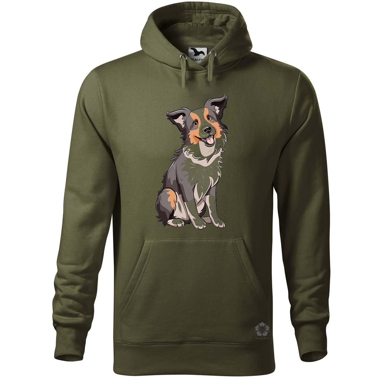 Border Collie v4 egyedi  pulóver 