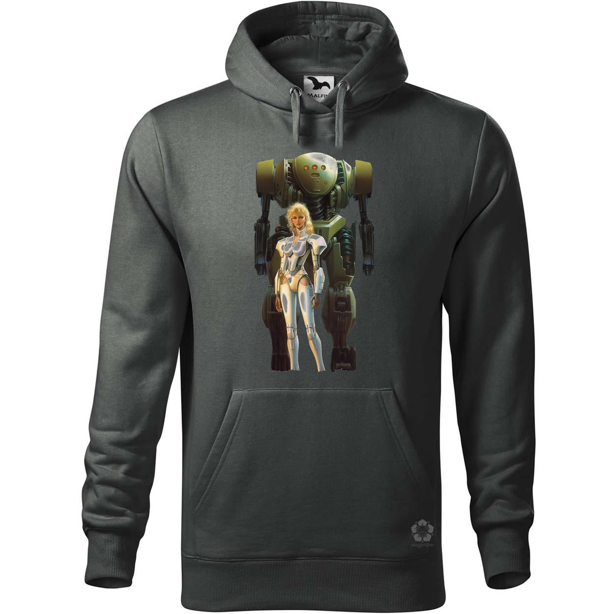 Boris Vallejo robot és a nő fanart v1 egyedi  pulóver 