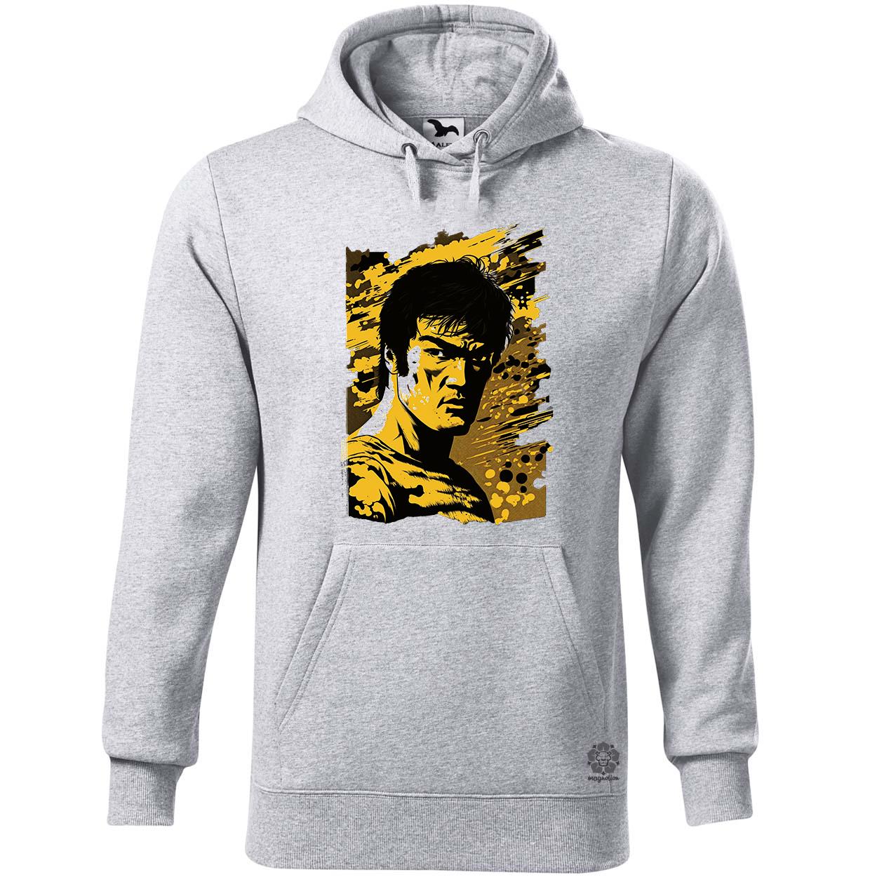 Bruce Lee portré v4 egyedi  pulóver 