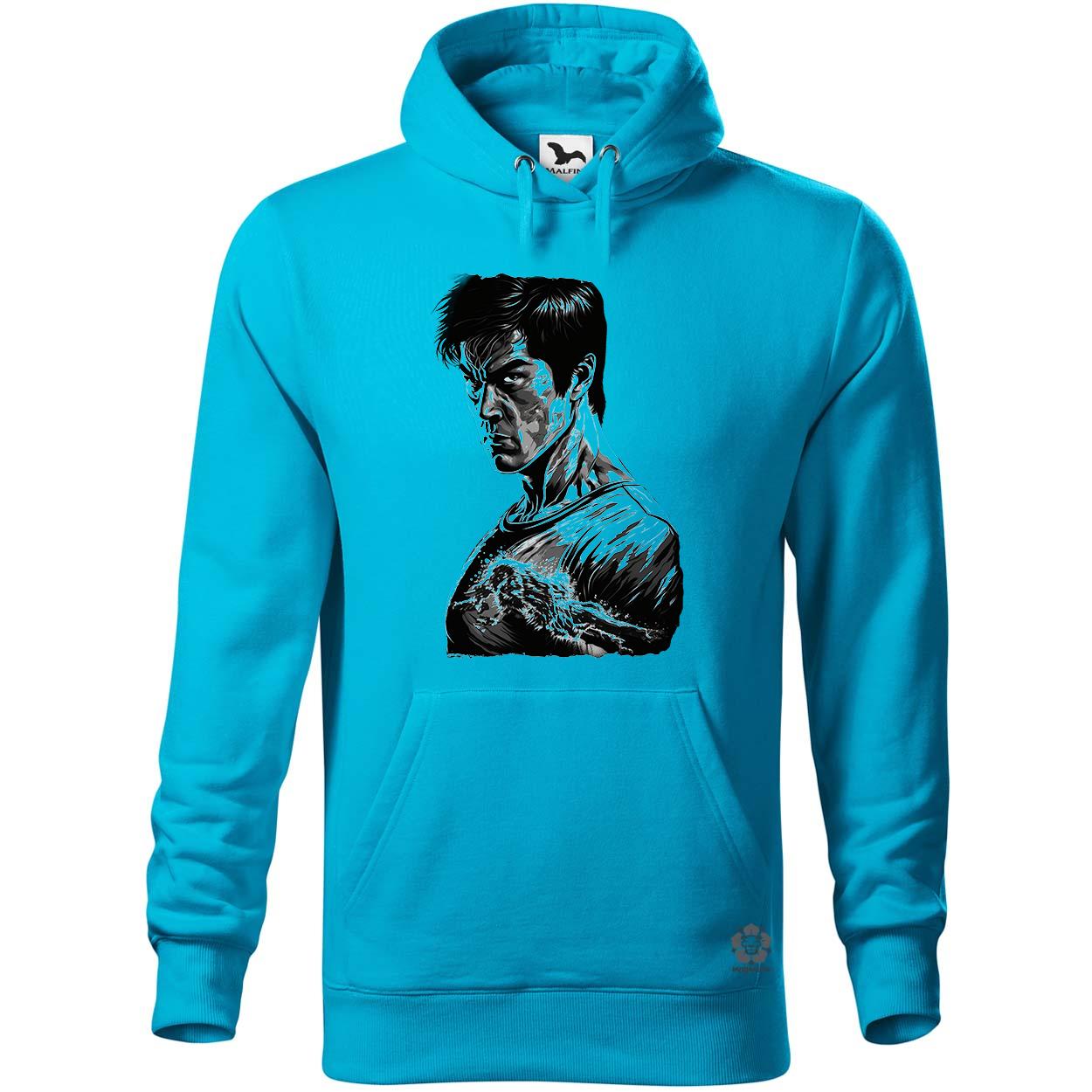 Bruce Lee portré v5 egyedi  pulóver 