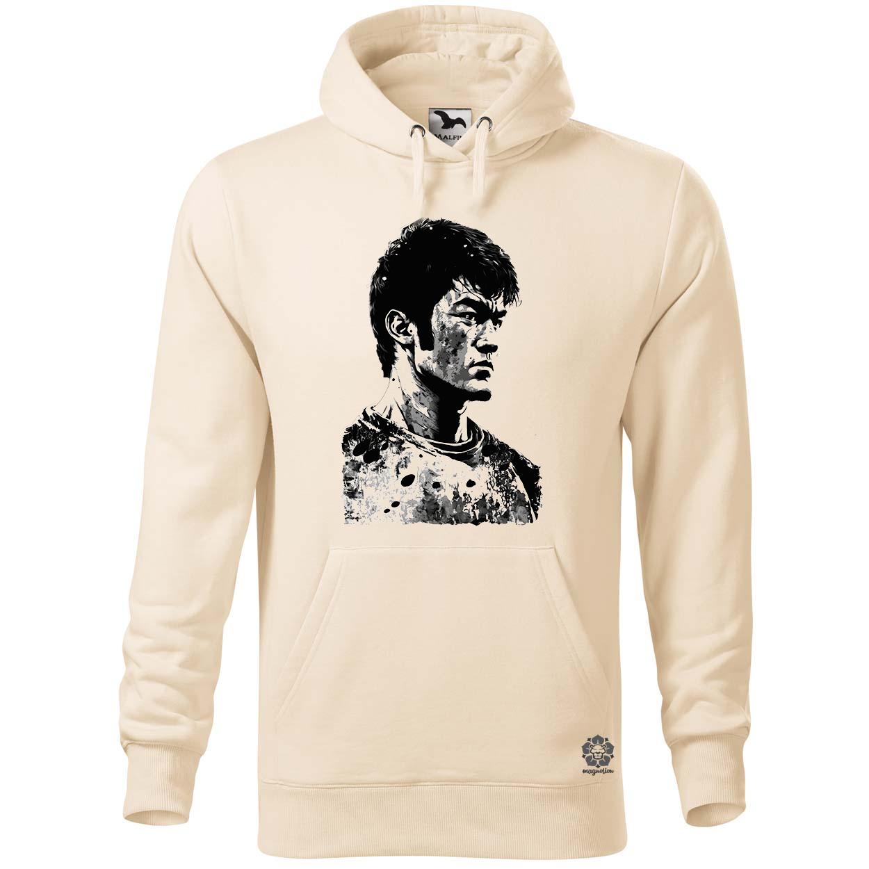 Bruce Lee portré v8 egyedi  pulóver 