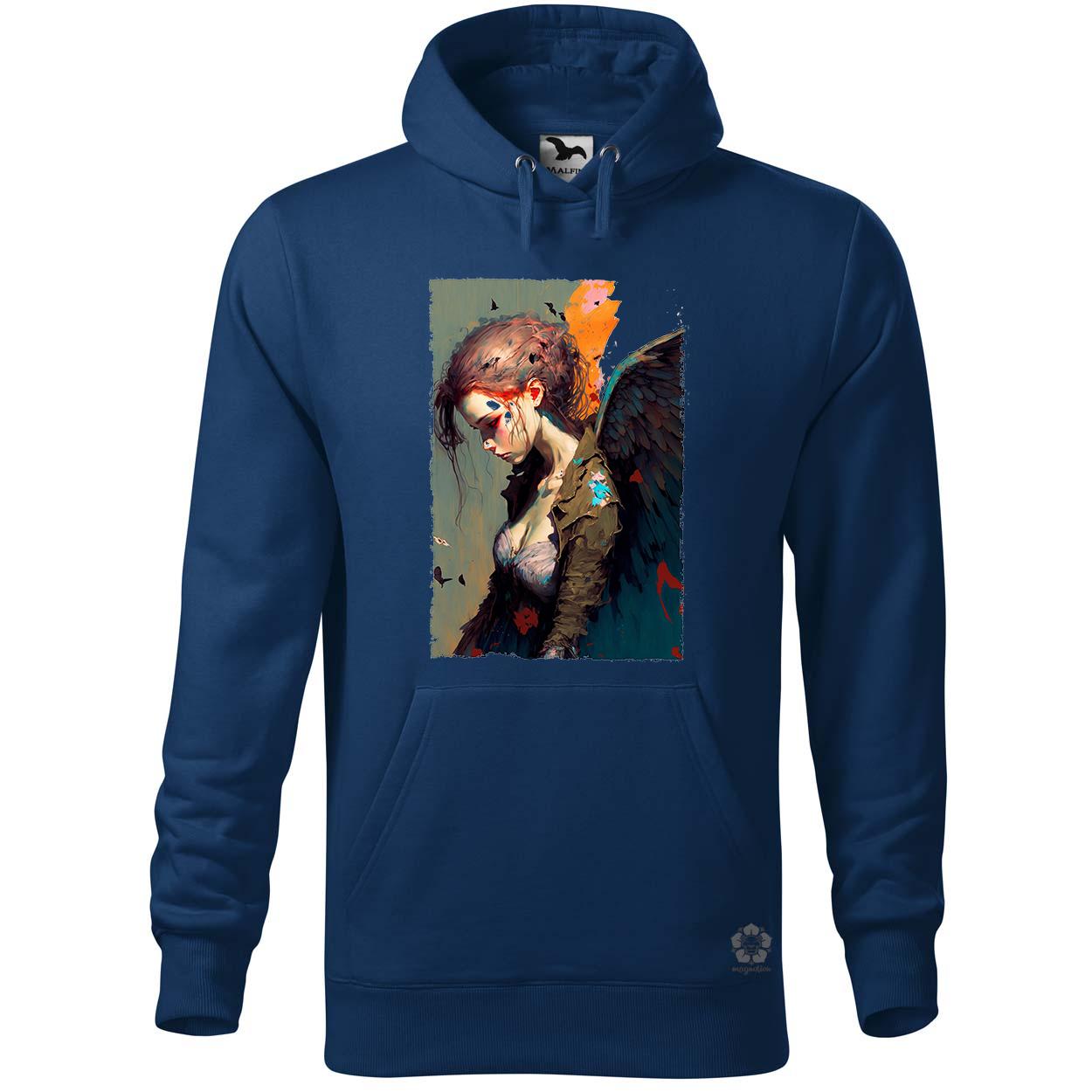 Bukott női angyal v2 egyedi  pulóver 