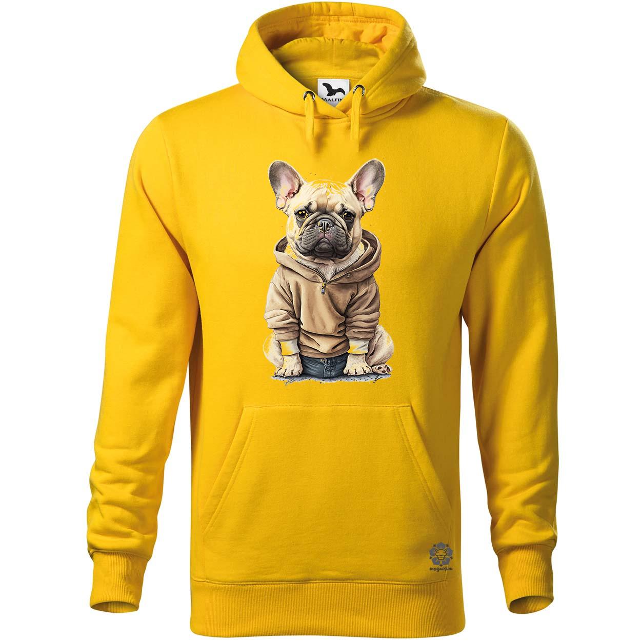 Francia bulldog kölyök v1 egyedi  pulóver 