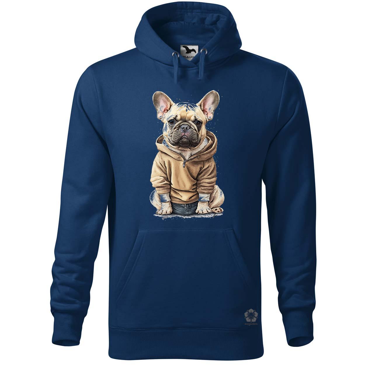 Francia bulldog kölyök v1 egyedi  pulóver 