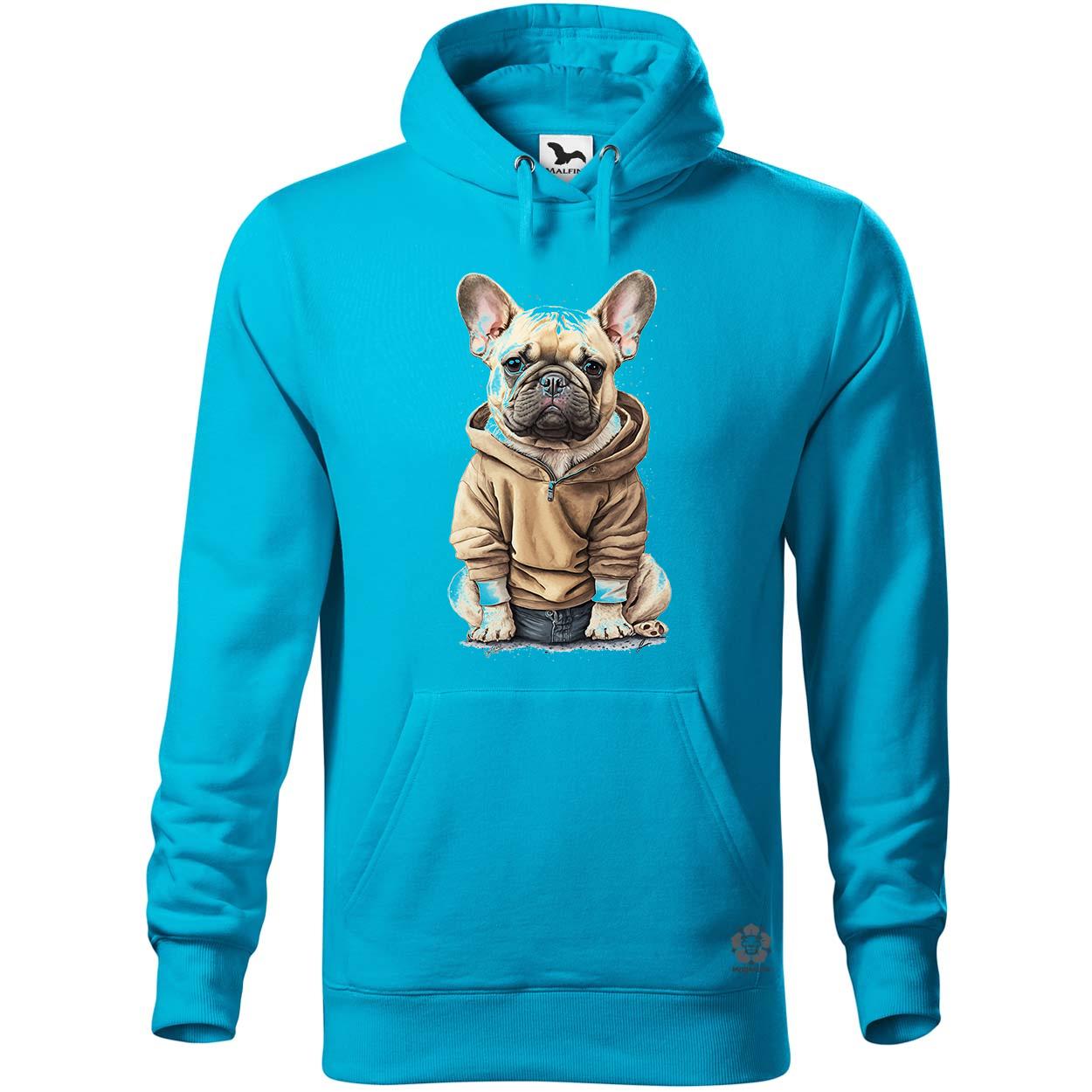 Francia bulldog kölyök v1 egyedi  pulóver 