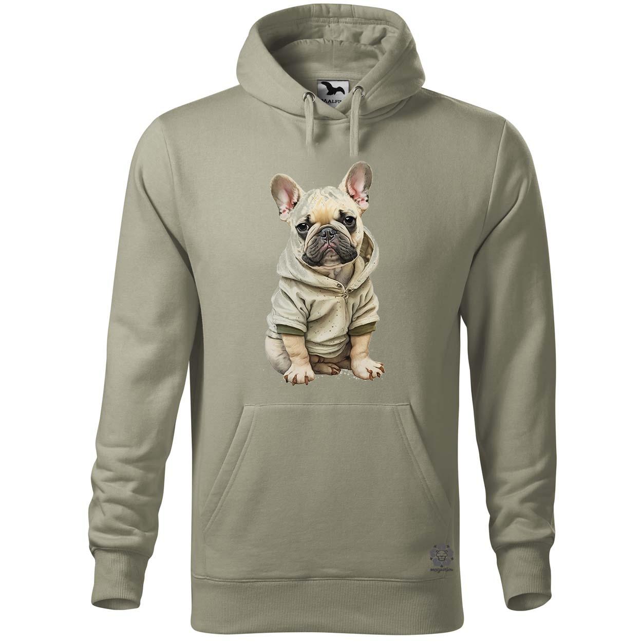 Francia bulldog kölyök v2 egyedi  pulóver 