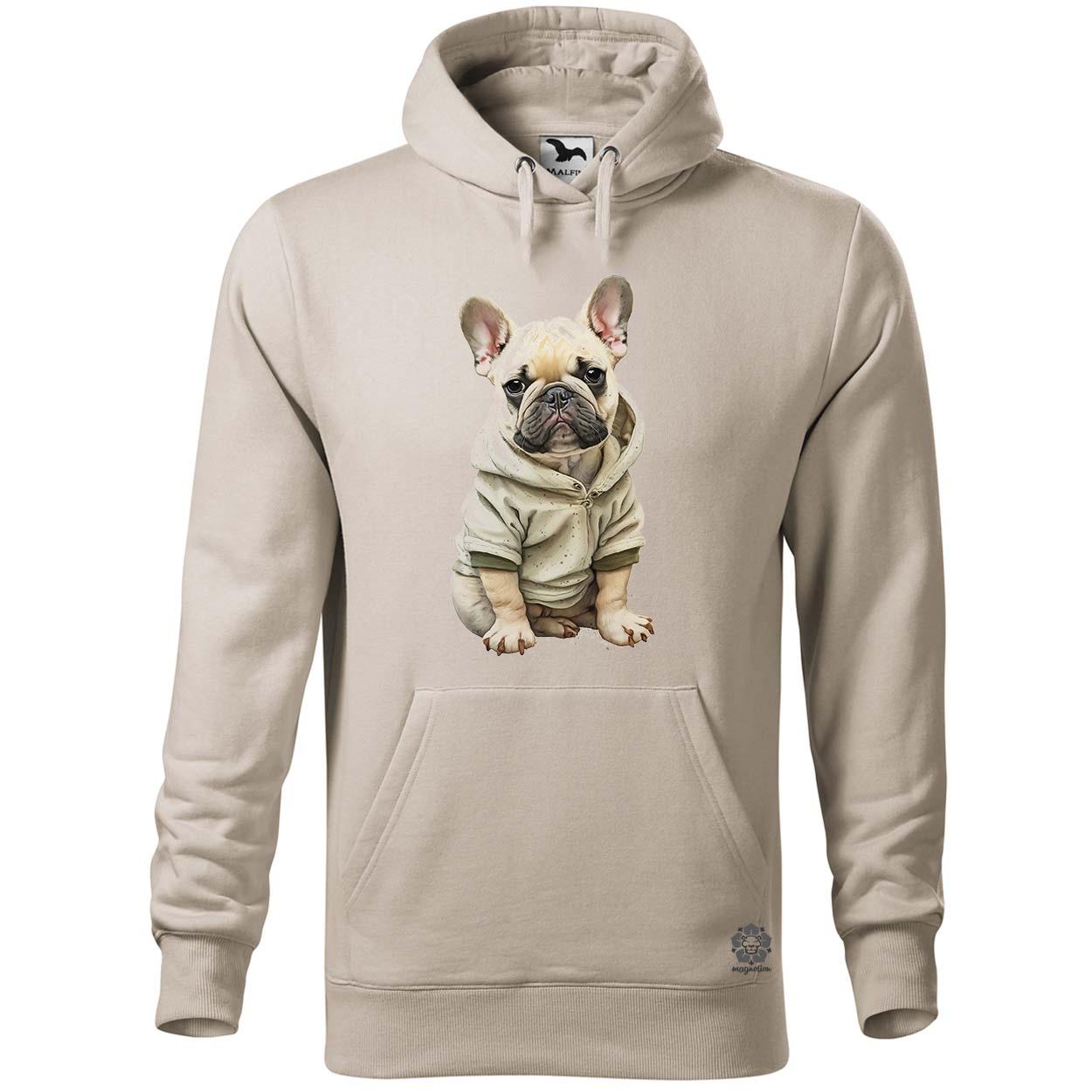 Francia bulldog kölyök v2 egyedi  pulóver 