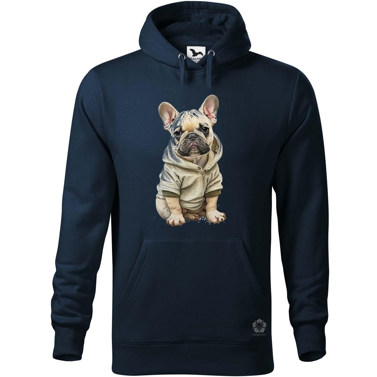 Francia bulldog kölyök v2 egyedi  pulóver 