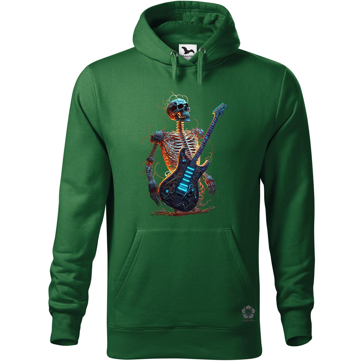 Csontváz gitározik egyedi  pulóver 