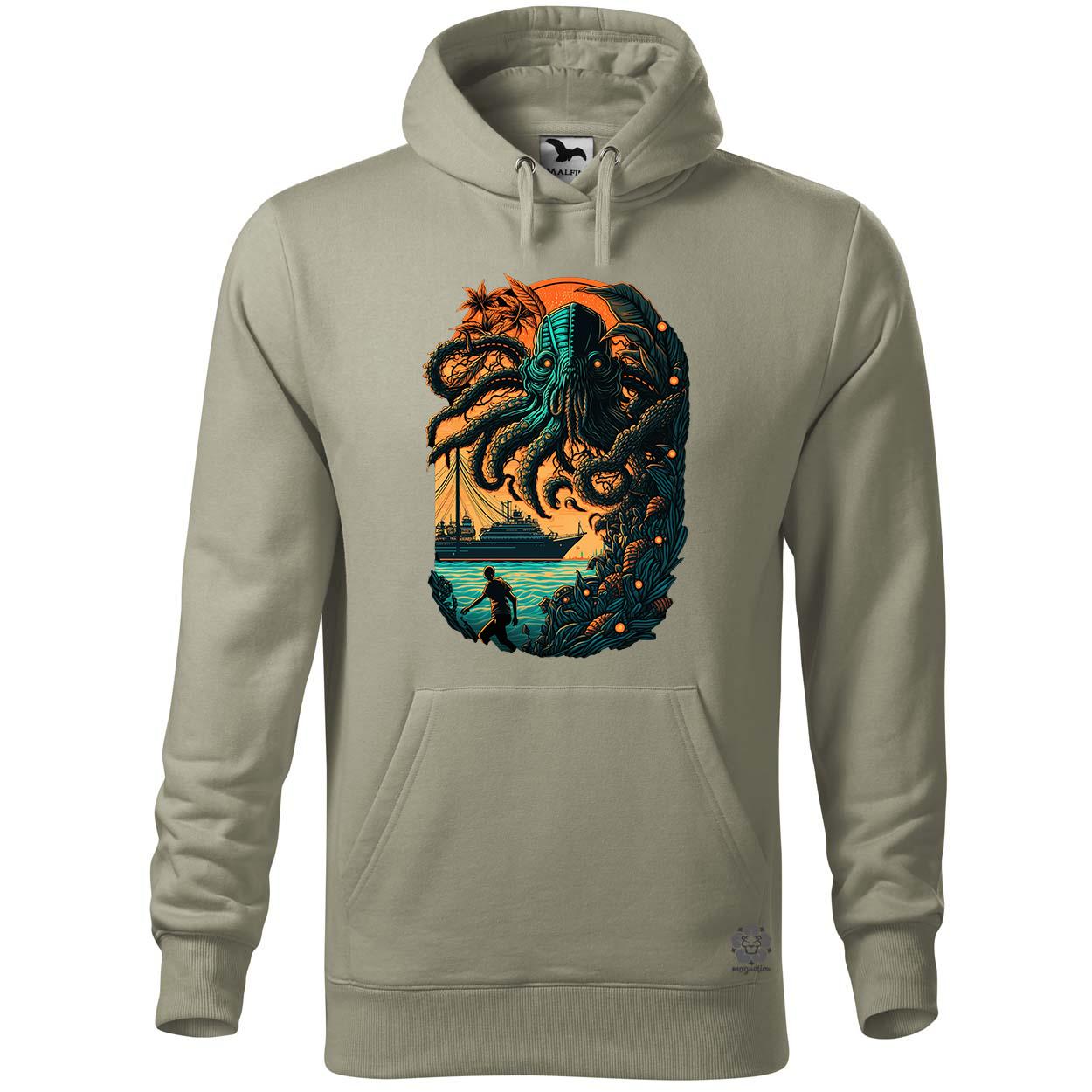 Cthulhu támadás v1 egyedi  pulóver 