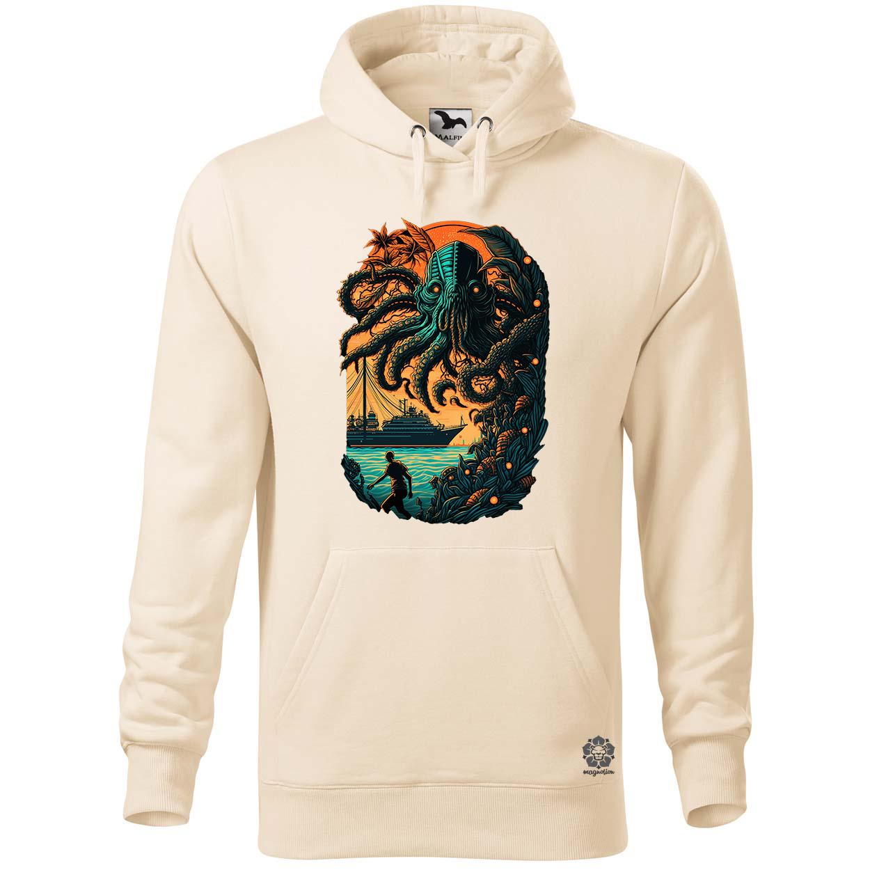 Cthulhu támadás v1 egyedi  pulóver 