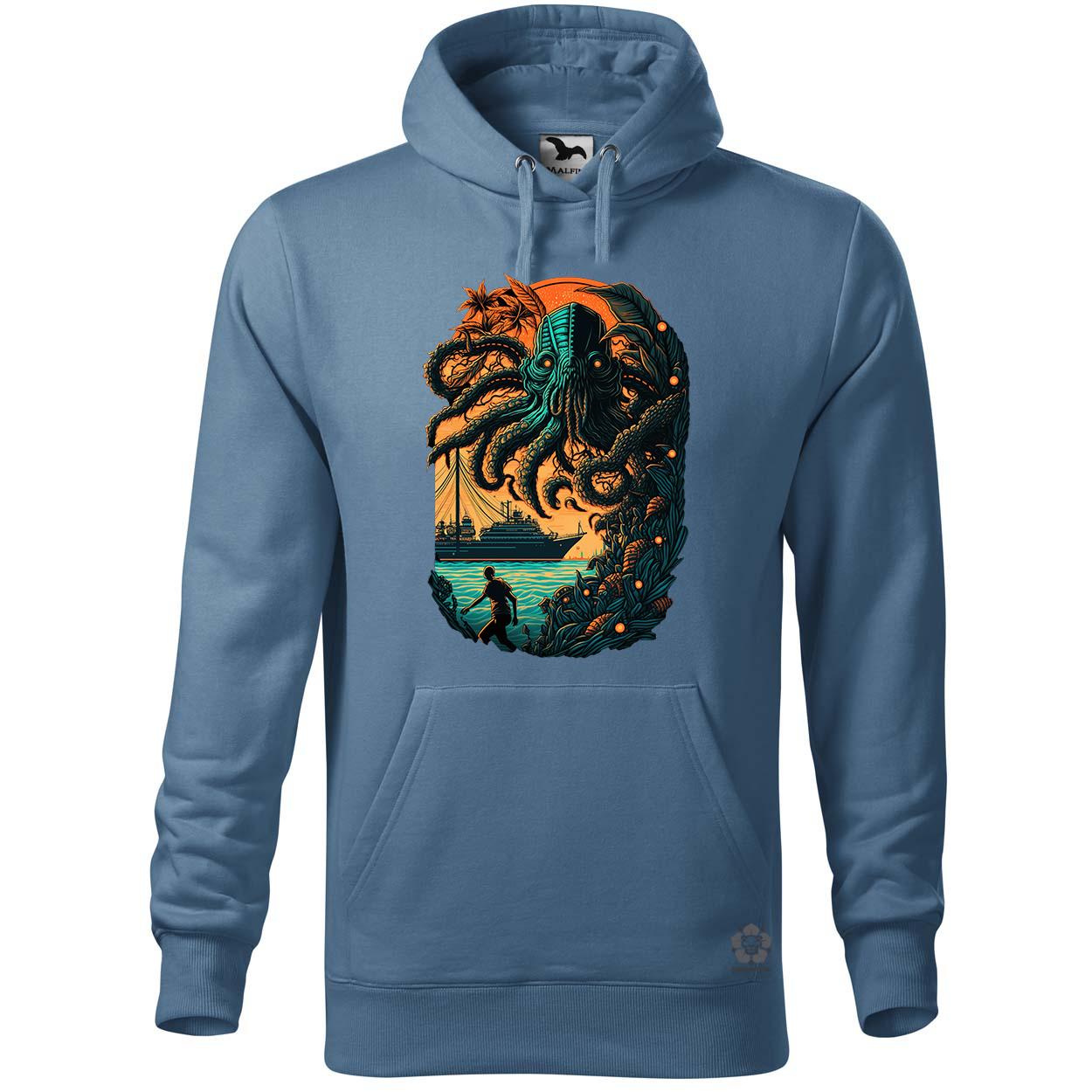 Cthulhu támadás v1 egyedi  pulóver 