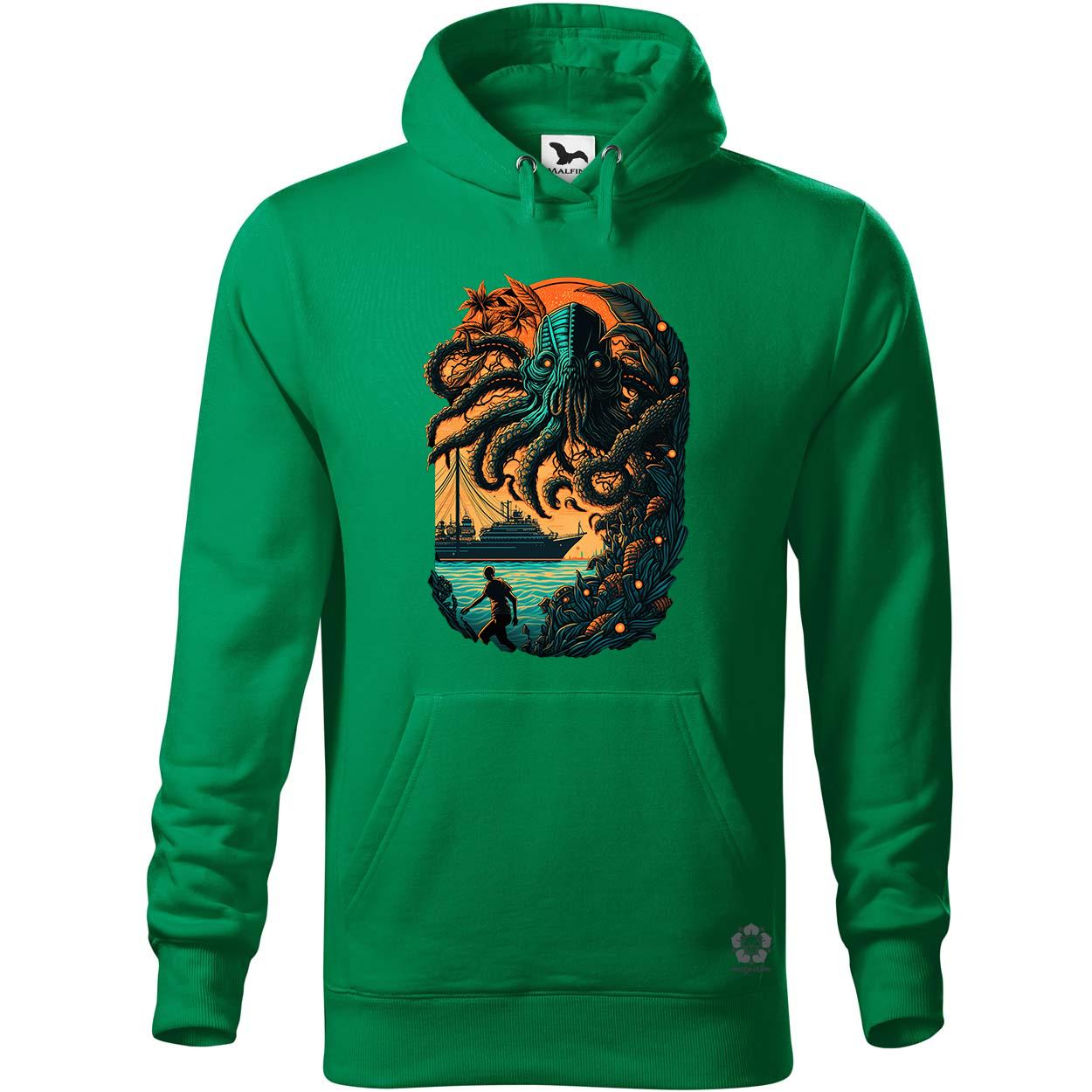 Cthulhu támadás v1 egyedi  pulóver 