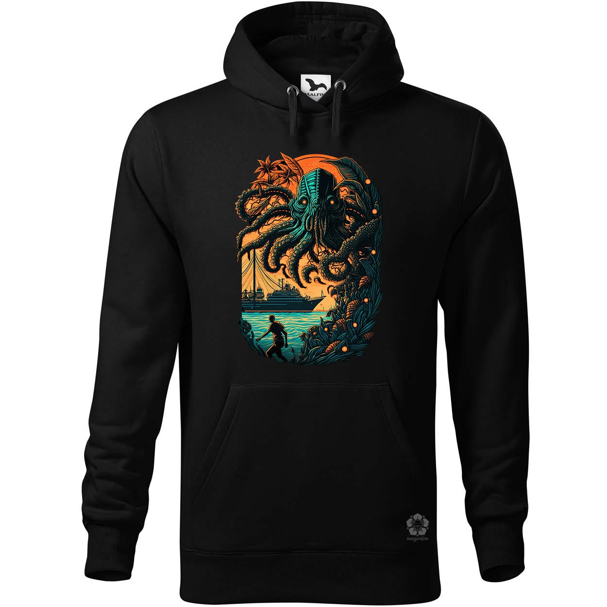 Cthulhu támadás v1 egyedi  pulóver 