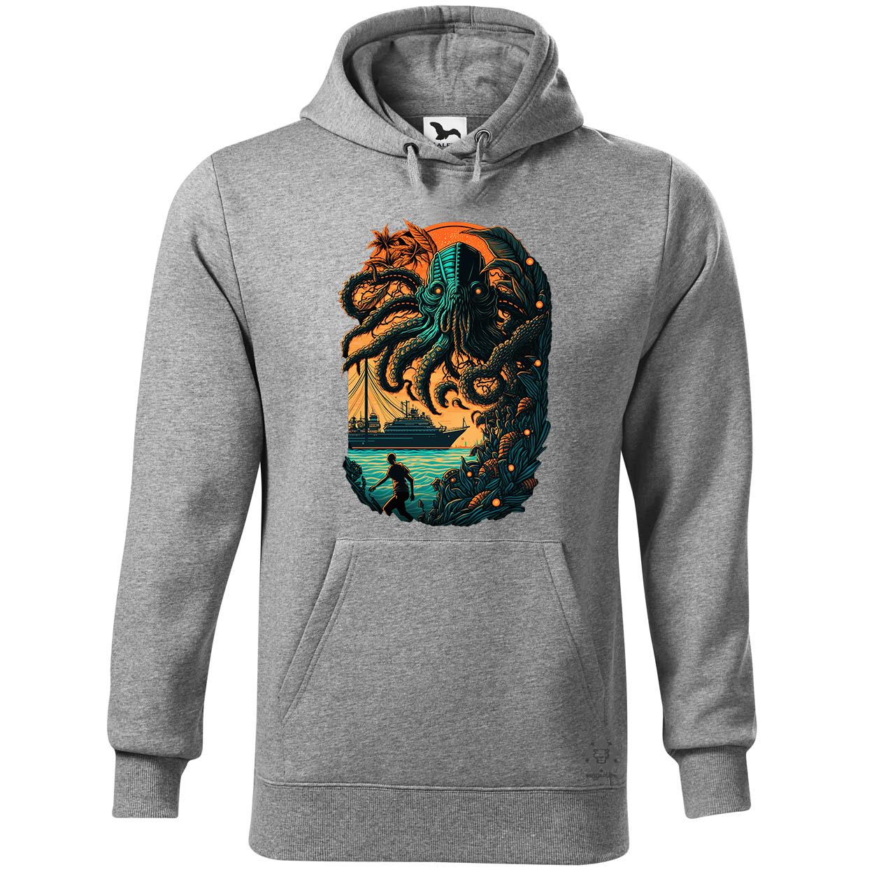 Cthulhu támadás v1 egyedi  pulóver 
