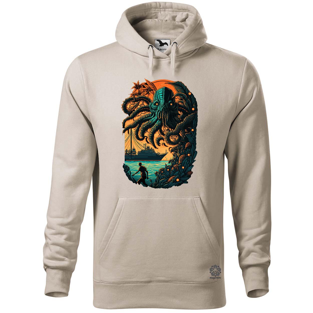 Cthulhu támadás v1 egyedi  pulóver 